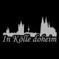 Preview: Aufdruck T-Shirt Kölner Dom | Frauen Schwarz | Im Köln Shop online kaufen