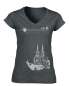 Preview: Köln-Shirt mit dem Dom | Frauen Grau | Im Köln Shop online kaufen