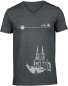 Mobile Preview: Köln-Shirt »Dom« Herren Weiß | Im Köln Shop online kaufen