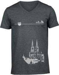 Köln-Shirt »Dom« Herren Weiß | Im Köln Shop online kaufen