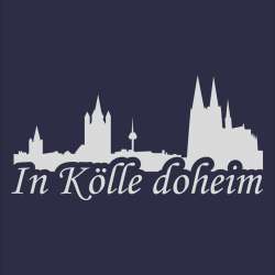 Aufdruck Köln Kinder T-Shirt Blau | Im Köln Shop online kaufen