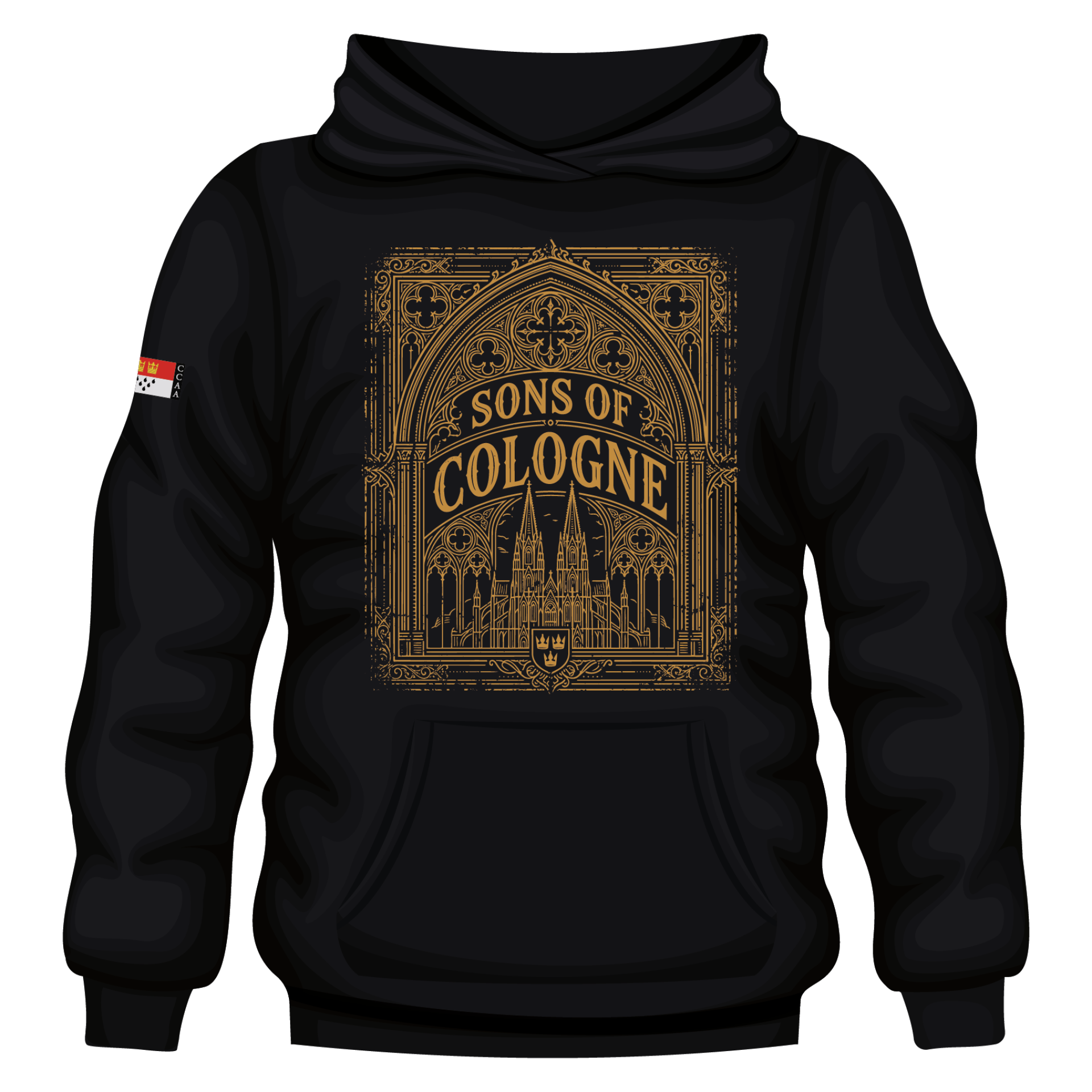 Köln UnisexT-Shirt "Cöln" Schwarz Druck Weiß | Im Köln Shop online kaufen