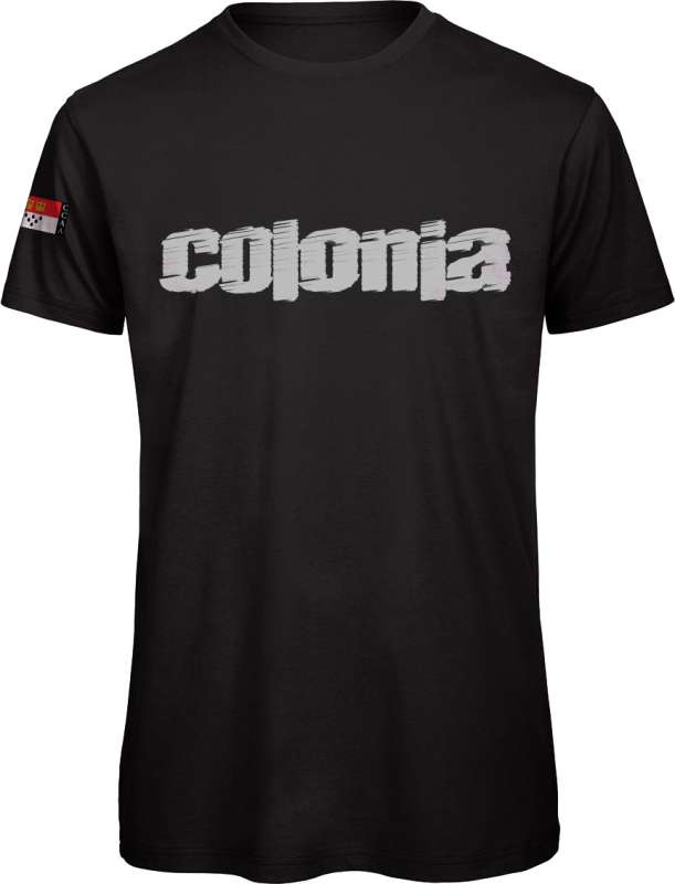 Köln-Shirt »Colonia« Unisex Schwarz | Im Köln Shop online kaufenKöln-Shirt »Colonia« Unisex Schwarz | Im Köln Shop online kaufen
