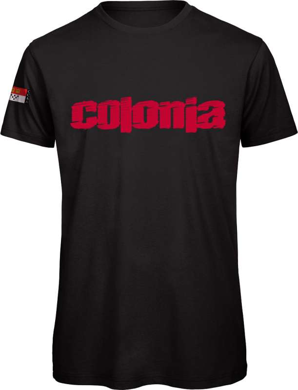 Köln T-Shirt »Colonia« Unisex Schwarz | Im Köln Shop online kaufenKöln T-Shirt »Colonia« Unisex Schwarz | Im Köln Shop online kaufen