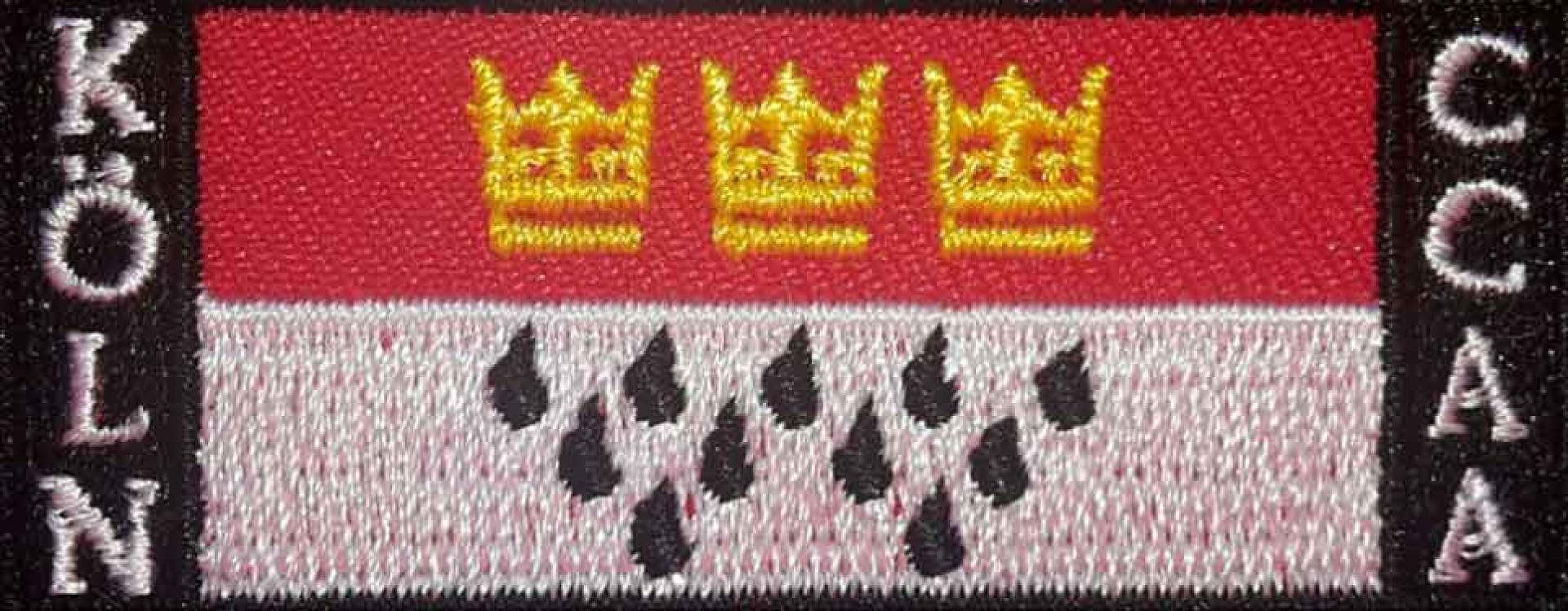 Stickwappen Köln-Shirt »1948« | Unisex Rot-Weiß | Im Köln Shop online kaufen