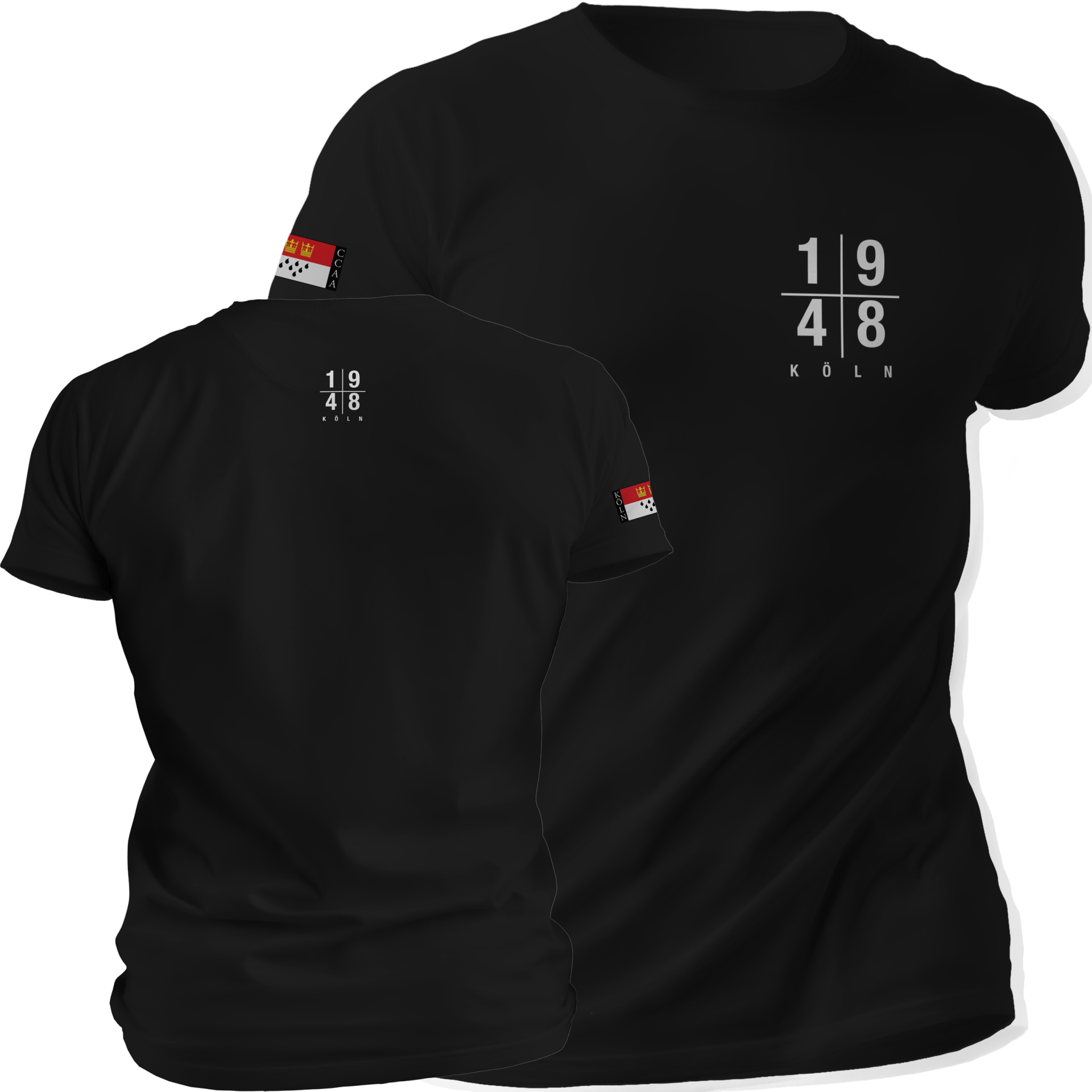 Köln-Shirt »1948« | Unisex Rot-Weiß | Im Köln Shop online kaufen